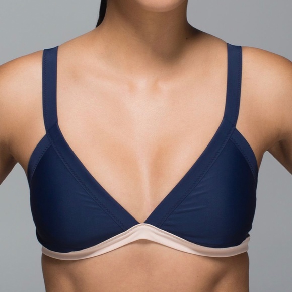 lululemon athletica Other - Lululemon Water Surf To Sand Bikini Top in Naval Blue 6